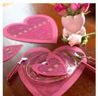 Valentines Day Coasters and Place Mats