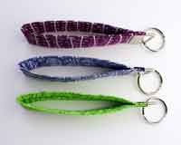 Quilted Key Fob Wristlet Tutorial