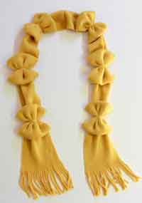 Wrapped in Bows Scarf Tutorial
