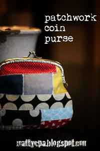 patchwork coin purse