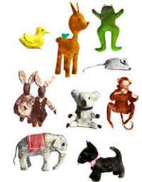 Felt Toy Animals