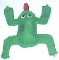 Frog Bean Bag Toy