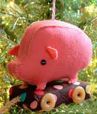 Pig on Wheels
