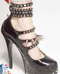 DIY: Christian Louboutin for Rodarte Super-Spiked Heels