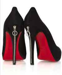 DIY: Christian Louboutin red soled shoes