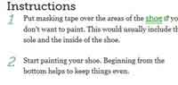 How to Spray Paint Shoes