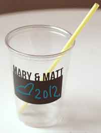 Chalkboard Party Cups