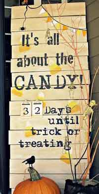 Halloween Candy Countdown