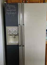 Chalkboard Refrigerator