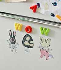 Refrigerator Chalkboard Vinyl Characters