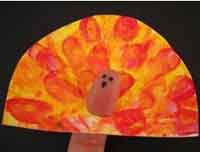 Turkey Finger Puppet