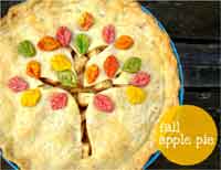 Fall Tree Apple Pie Recipe