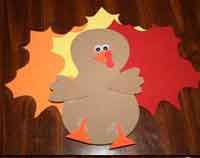 Leaf Turkey Craft