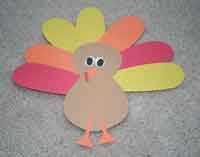 Paper Turkey Craft