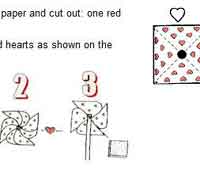Heart Pinwheels