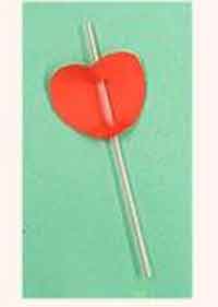 Valentine Party Straws