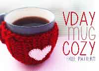 Valentines Day Mug Cozy