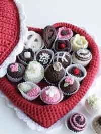 Crochet Box of Chocolates
