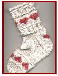 Heart Knitted Socks