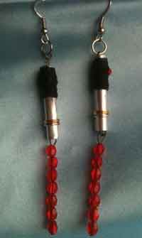 DIY Star Wars Lightsaber Earrings