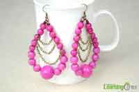 Chan Luu Inspired Chunky Beading Earrings