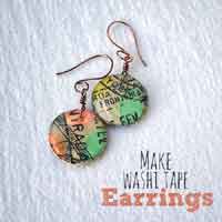 Make Washi Tape Jewelry