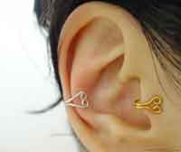 Heart Ear And Tragus Cuff