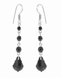 Belle Noir Earrings