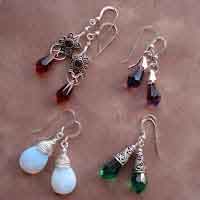 How to Make and Wire Wrap Briolette Earrings