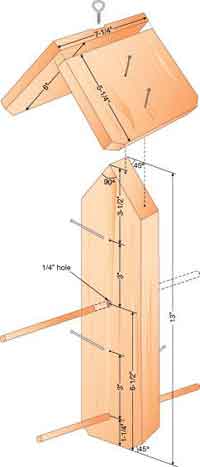 Easy DIY Oriole Feeder