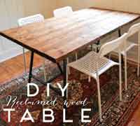 Reclaimed Wood Dining Table