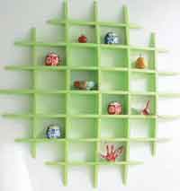 Make a knick-knack shelf