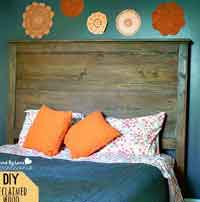 Reclaimed Wood Headboard