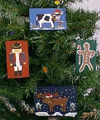 Wooden Christmas Ornaments