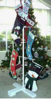 Christmas Stocking Tree Stand