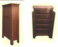 Mission CD Cabinet