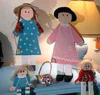 Timber Shelf Dolls