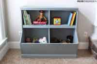 Bookcase with Toy Storage