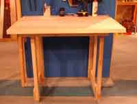 Fold Down Workbench