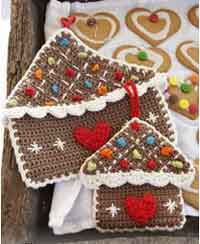 Gingerbread House Pot Holder