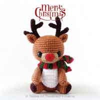 Rudy the Reindeer Free Crochet Pattern