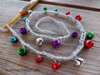 Easy Jingle Bell Garland Crochet Pattern