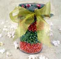 Christmas Colored Popcorn