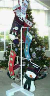 Christmas Stocking Tree Stand