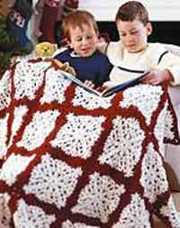 Crochet Snowflake Afghan