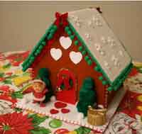 Permanent Gingerbread House