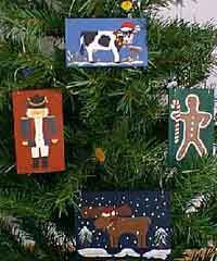 Wooden Christmas Ornaments