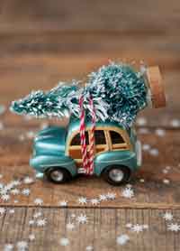 Car & Tree Ornament Tutorial