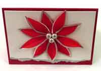 Poinsettia Card